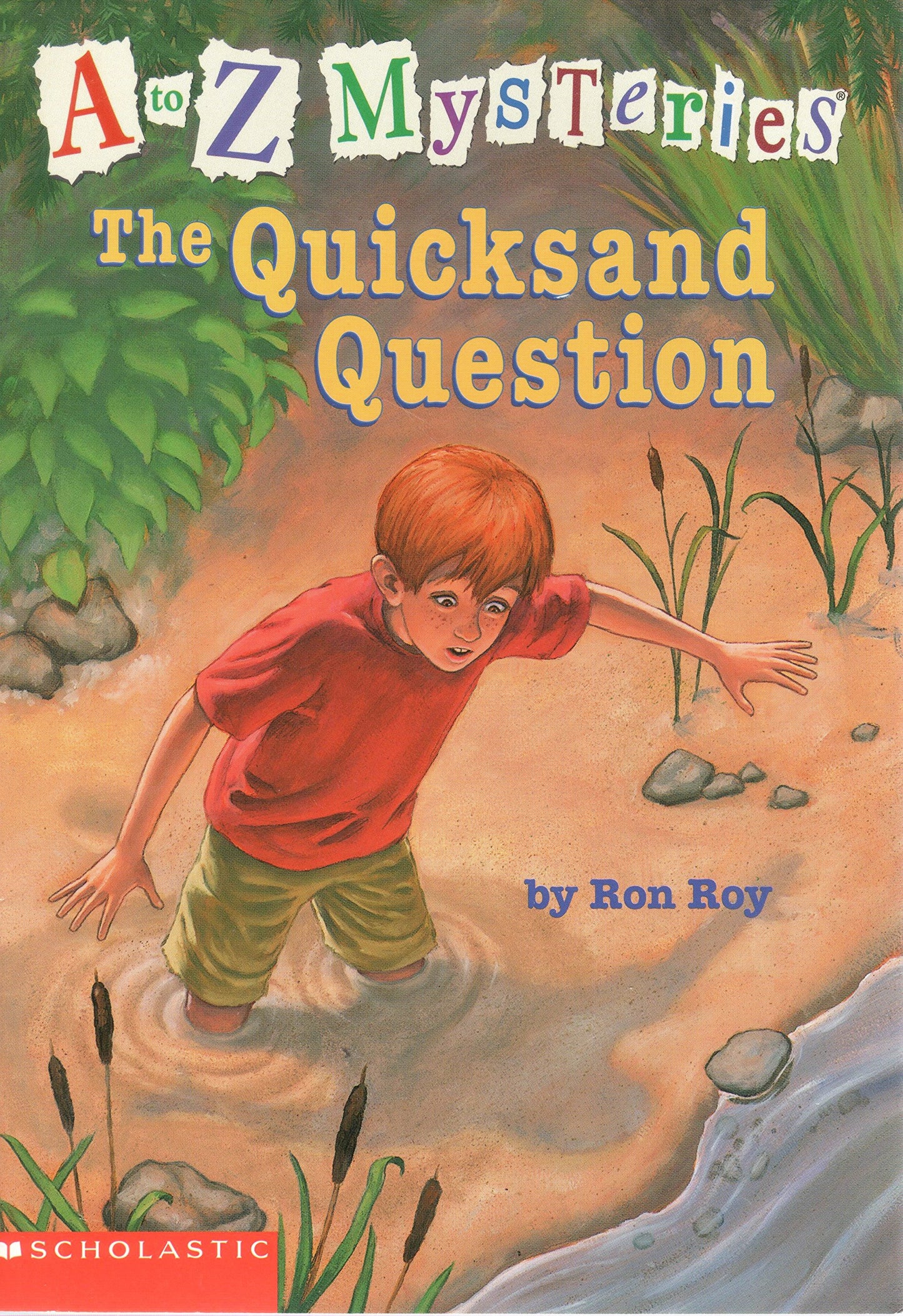 A to Z Mysteries: The Quicksand Question book cover