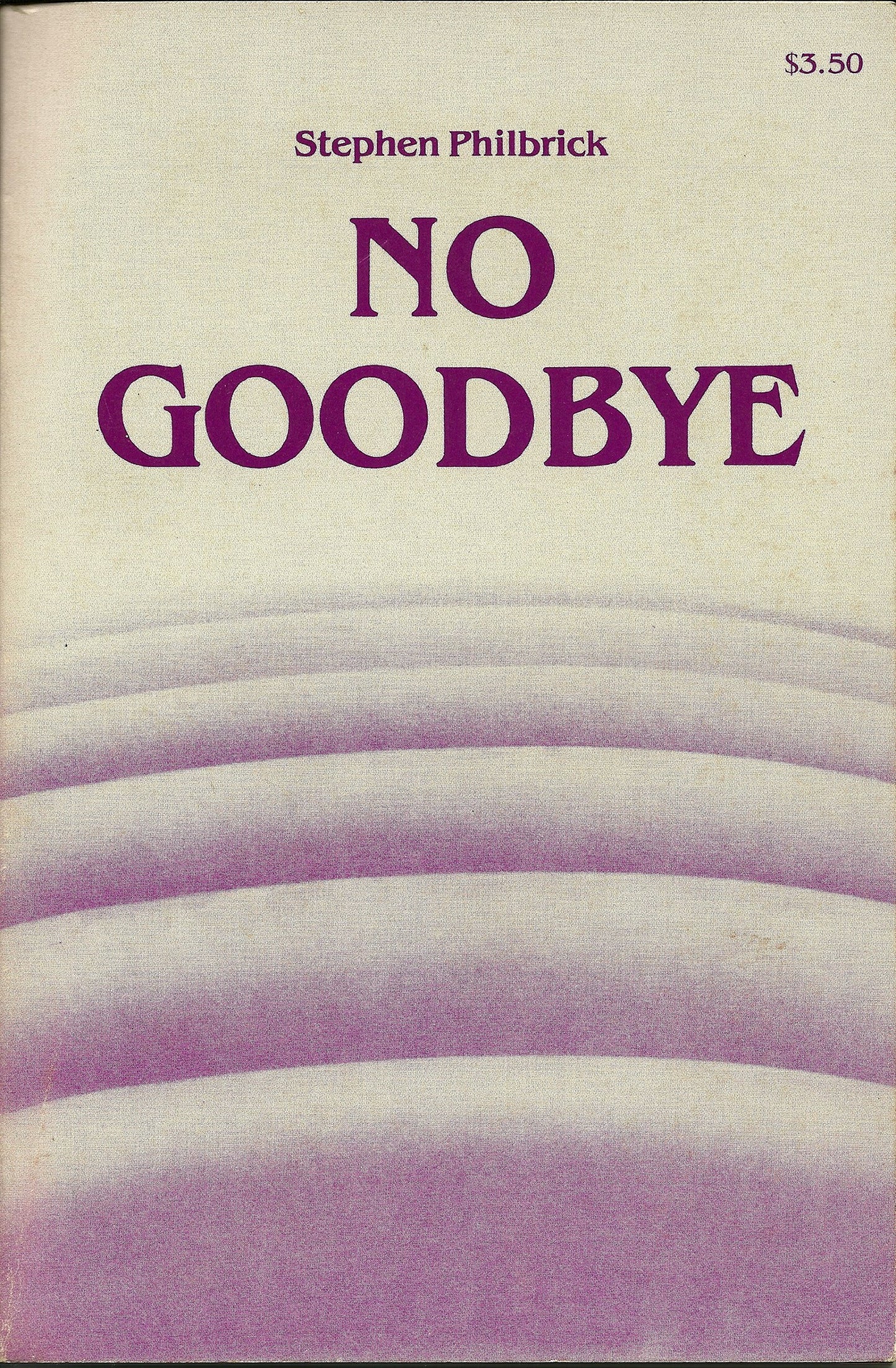 No Goodbye book cover