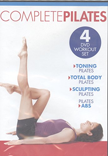 Complete Pilates 4 DVD Workout Set: Toning, Total Body, Sculpting