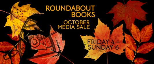 October CD, DVD, Vinyl Record & Book Bin Sale!