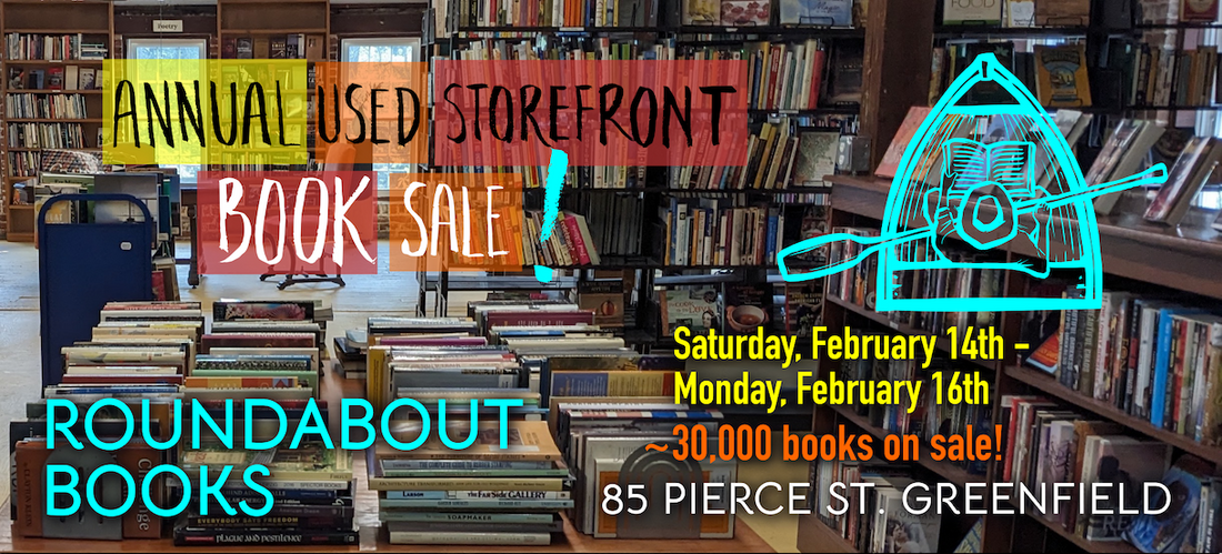 50% Off Used Books Storewide: Saturday, February 14th - Monday, February 16th