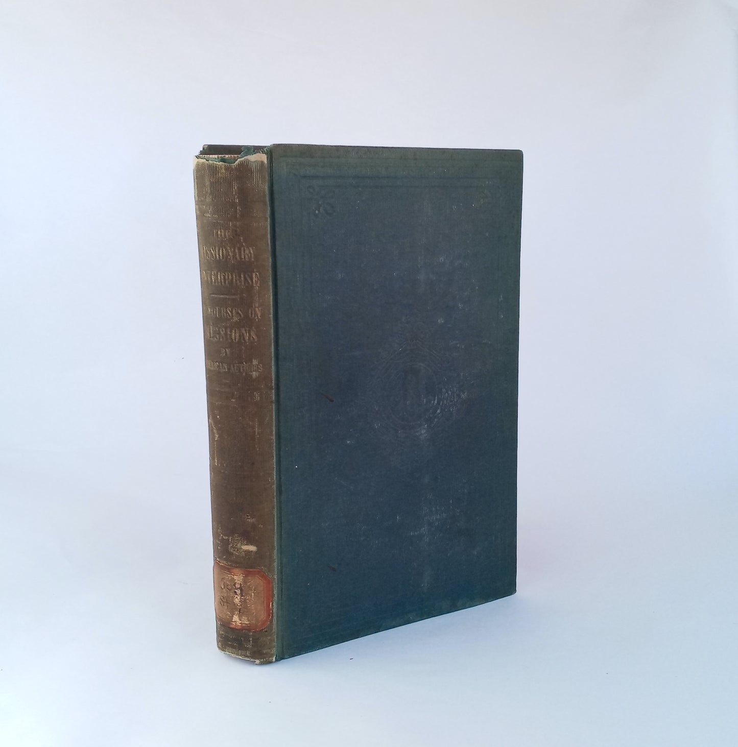 The Missionary Enterprise: A Collection of Discourses by American Authors book cover