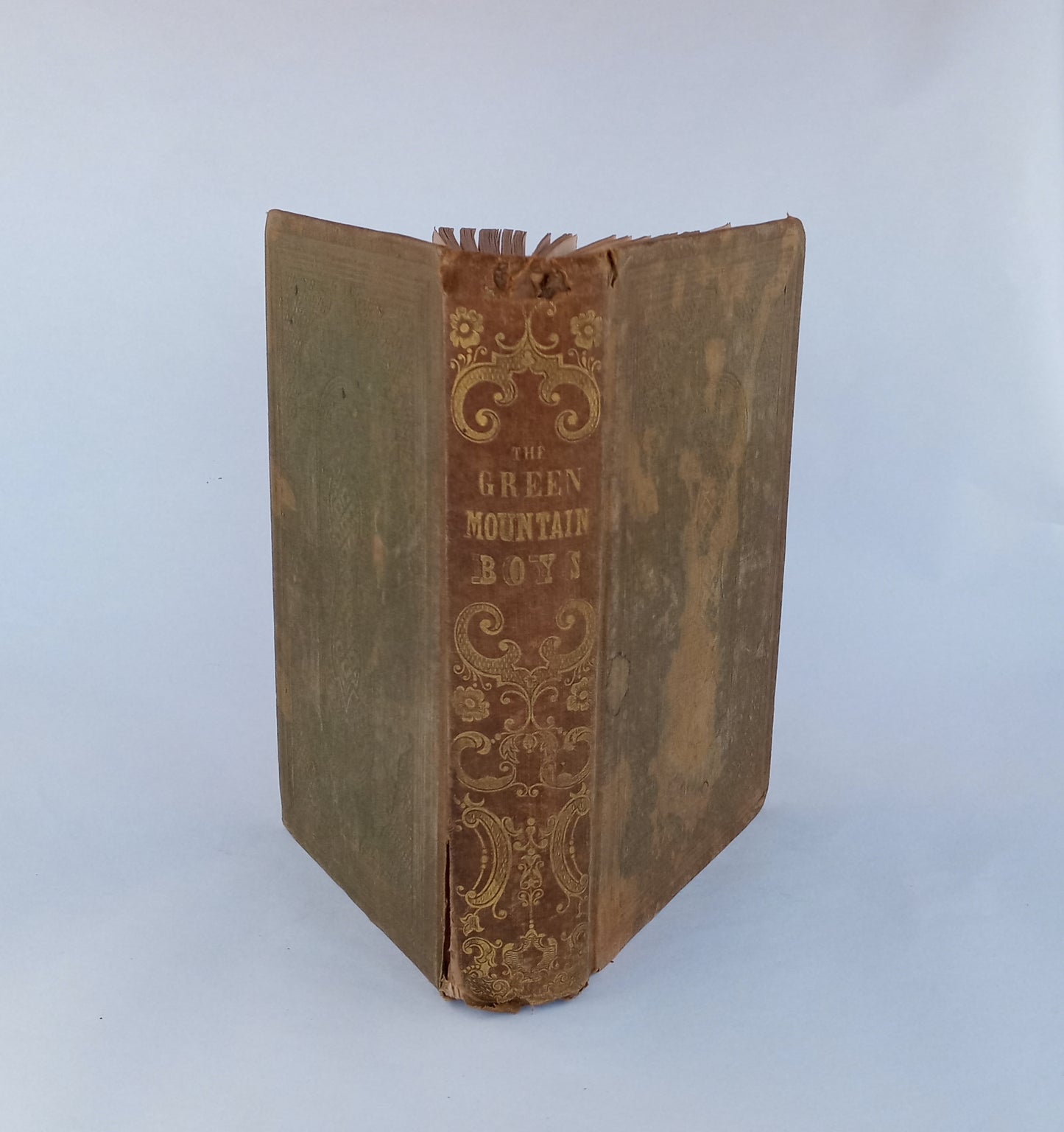 The Green Mountain Boys: A Historical Tale of the Early Settlement of Vermont book cover