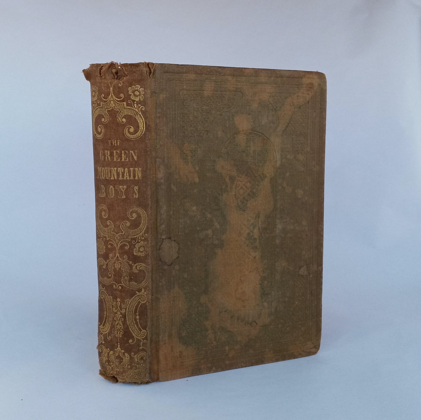 The Green Mountain Boys: A Historical Tale of the Early Settlement of Vermont book cover