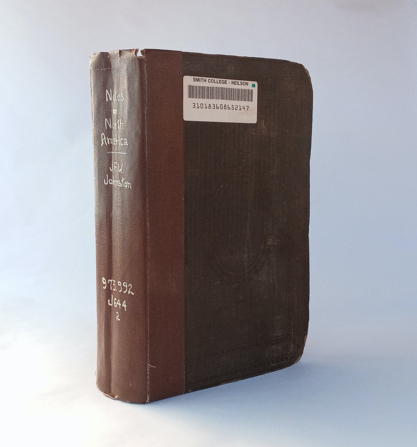 Notes on North America: Economic and Social, Volume II only book cover
