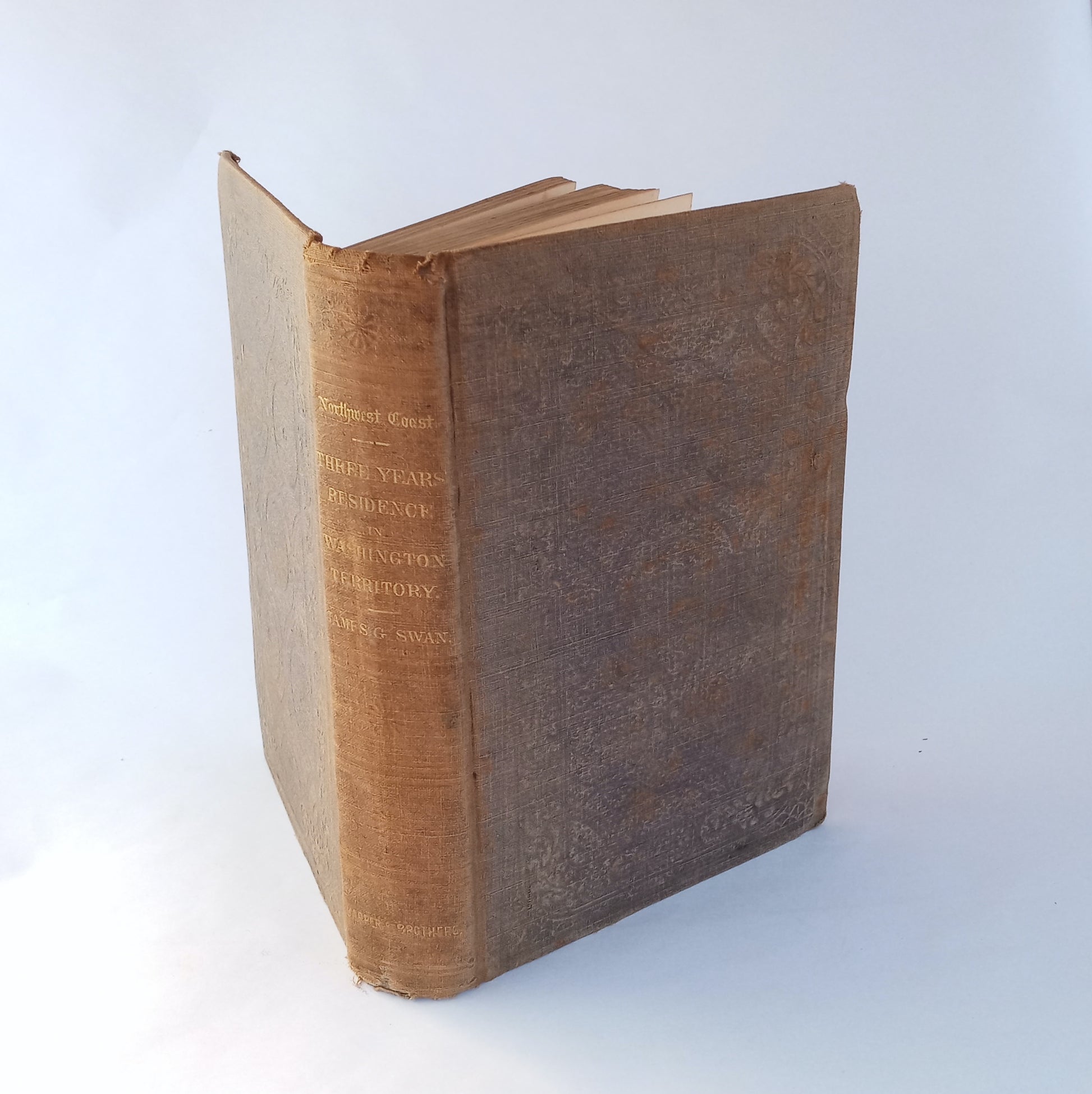 The Northwest Coast; or, Three Years' Residence in Washington Territory book cover