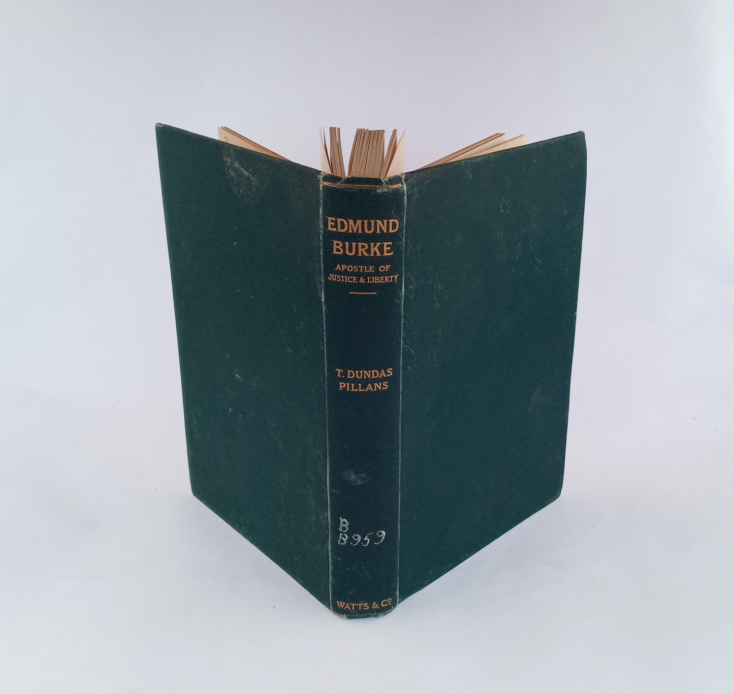 Edmund Burke: Apostle of Justice and Liberty book cover