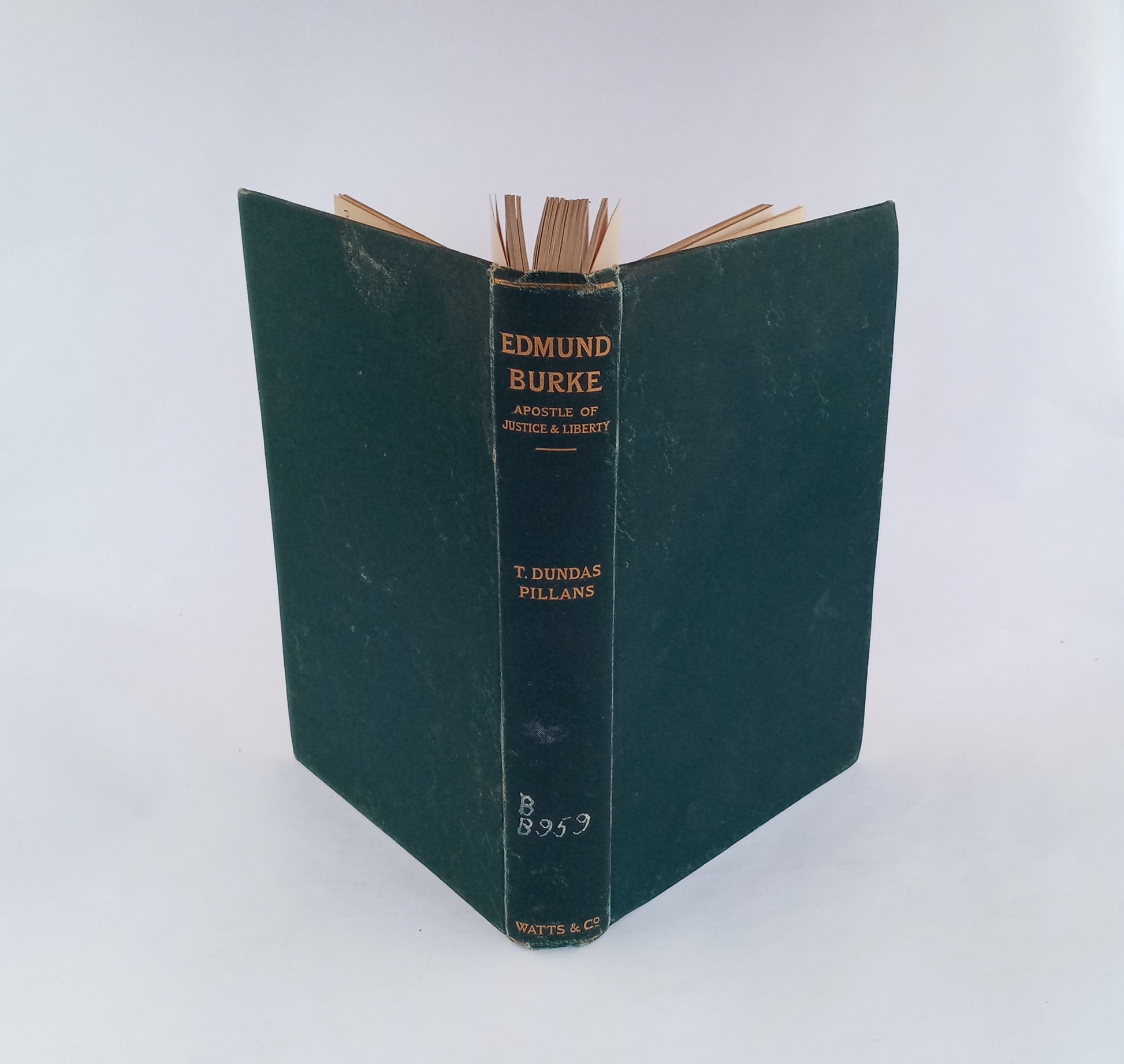 Edmund Burke: Apostle of Justice and Liberty book cover