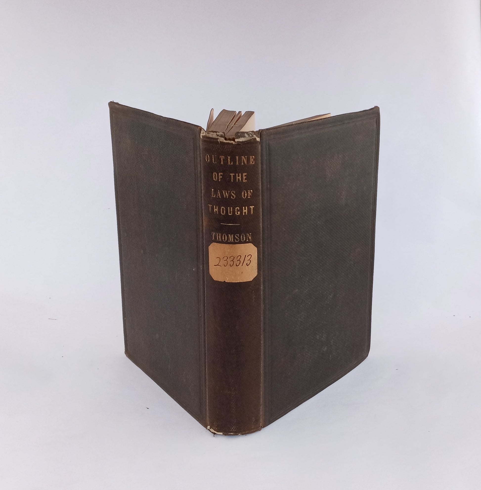 An Outline of the Necessary Laws of Thought: A Treatise on Pure and Applied Logic book cover