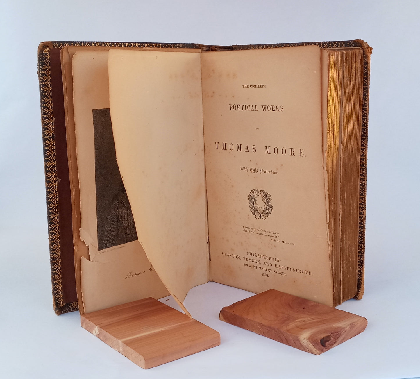 The Complete Poetical Works of Thomas Moore book cover