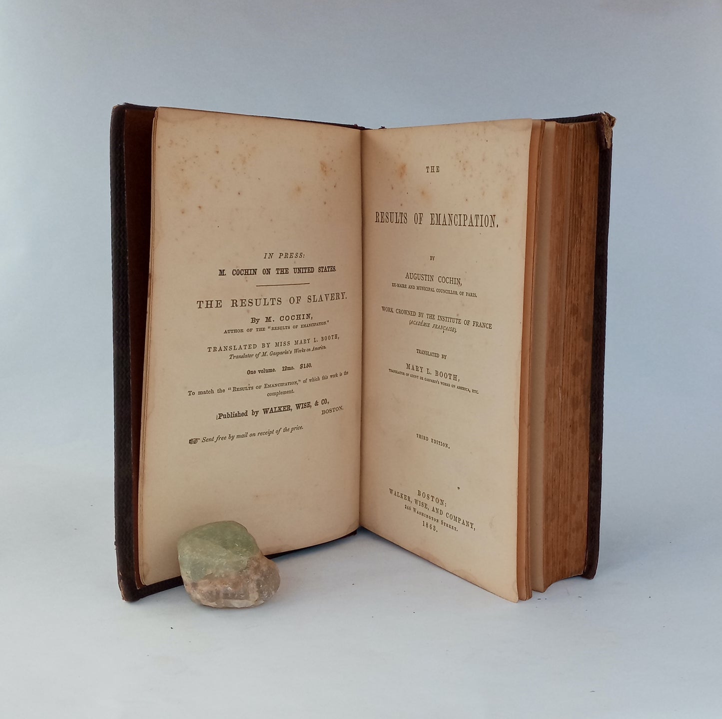 The Results of Emancipation book cover