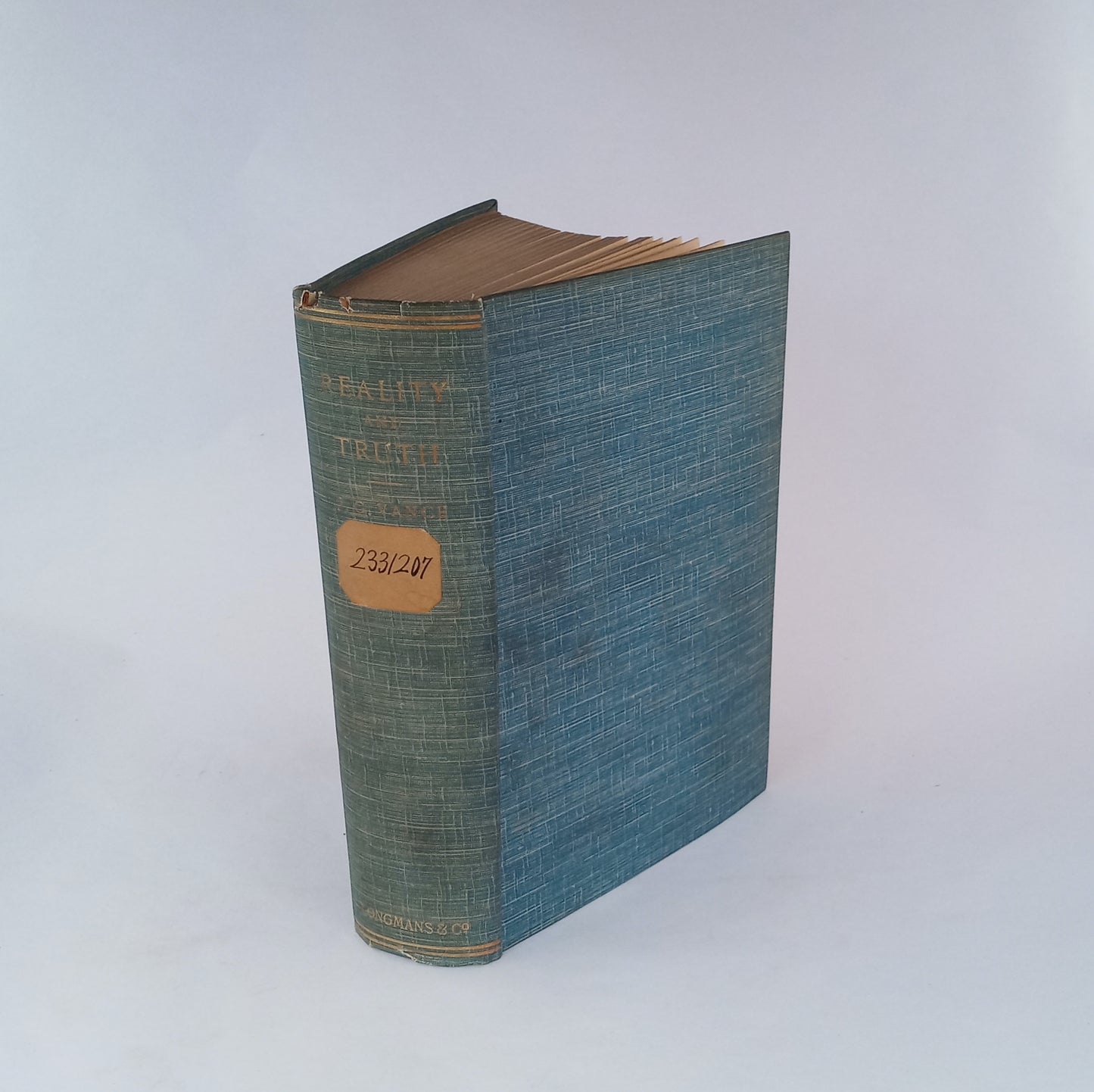 Reality and Truth: A Critical and Constructive Essay Concerning Knowledge, Certainty, and Truth book cover