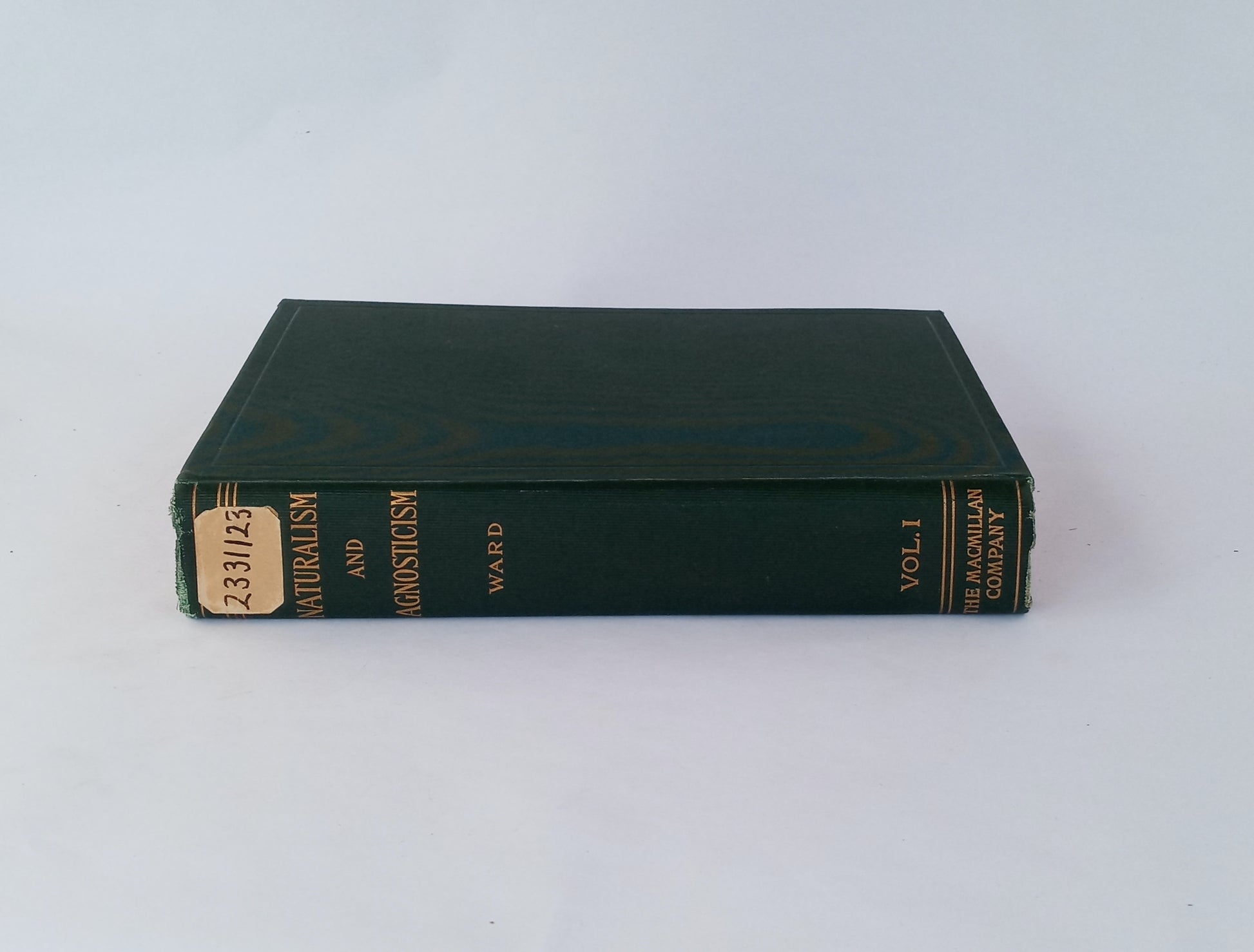 Naturalism and Agnosticism: The Gifford Lectures Delivered Before the University of Aberdeen in the Years 1896-1898, vol. 1 book cover