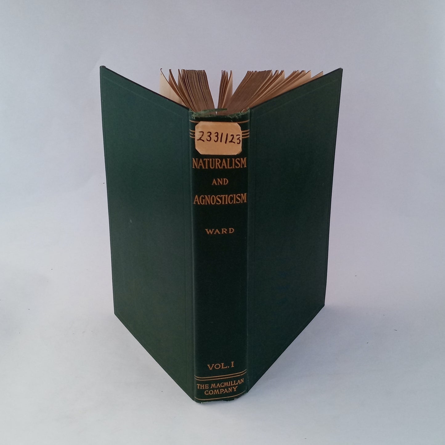 Naturalism and Agnosticism: The Gifford Lectures Delivered Before the University of Aberdeen in the Years 1896-1898, vol. 1 book cover