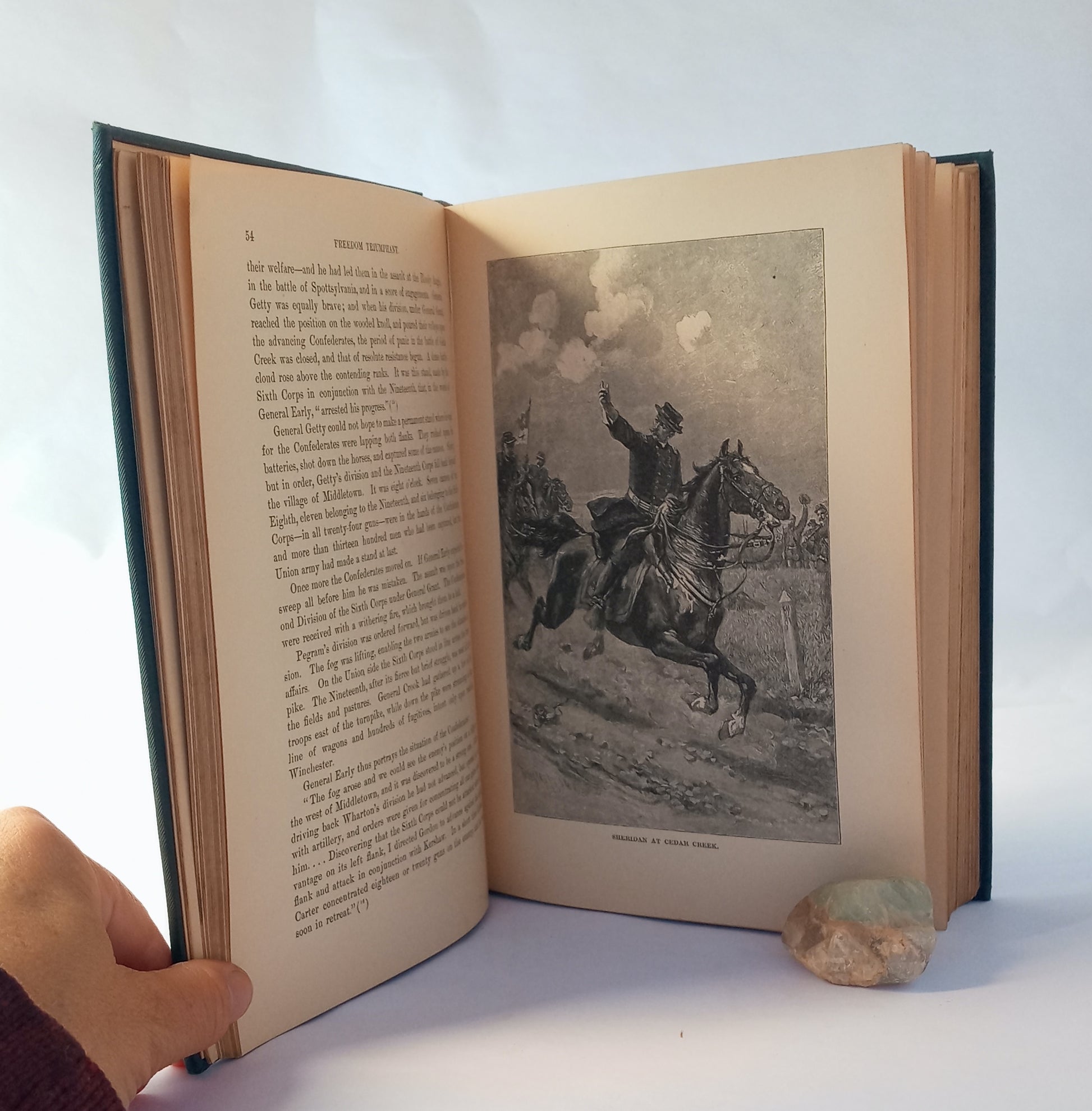 Freedom Triumphant, the Fourth Period of the War of the Rebellion, from September, 1864, to its close book cover