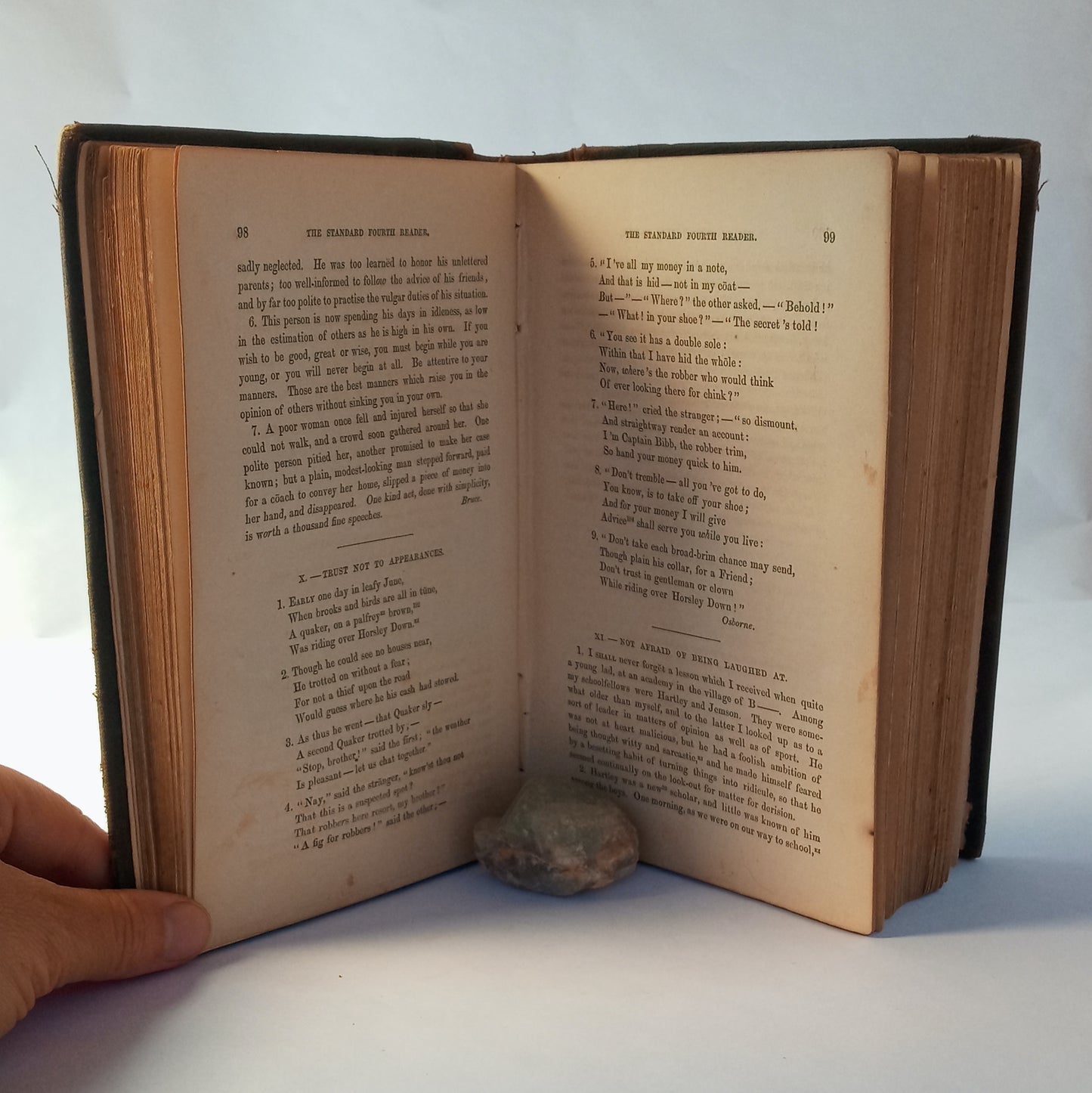 The Standard Fourth Reader for Public and Private Schools; containing a thorough course of preliminary exercises in articulation, pronunciation, accent, &c.; numerous exercises in reading; a new system of references; and a copius explanatory index. book c