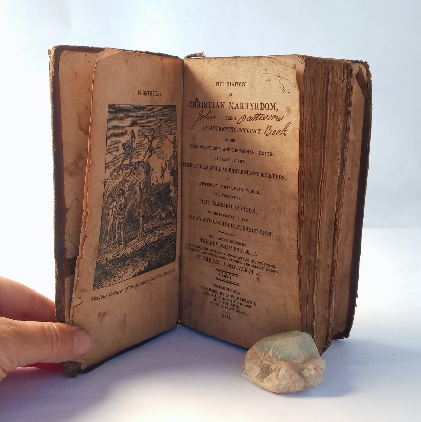 The History of Christian Martyrdom, being an authentic account of the lives, sufferings, and triumphant deaths of many of the primitive as well as Protestant martyrs in different parts of the world; from the birth of the blessed savior to the latest perio