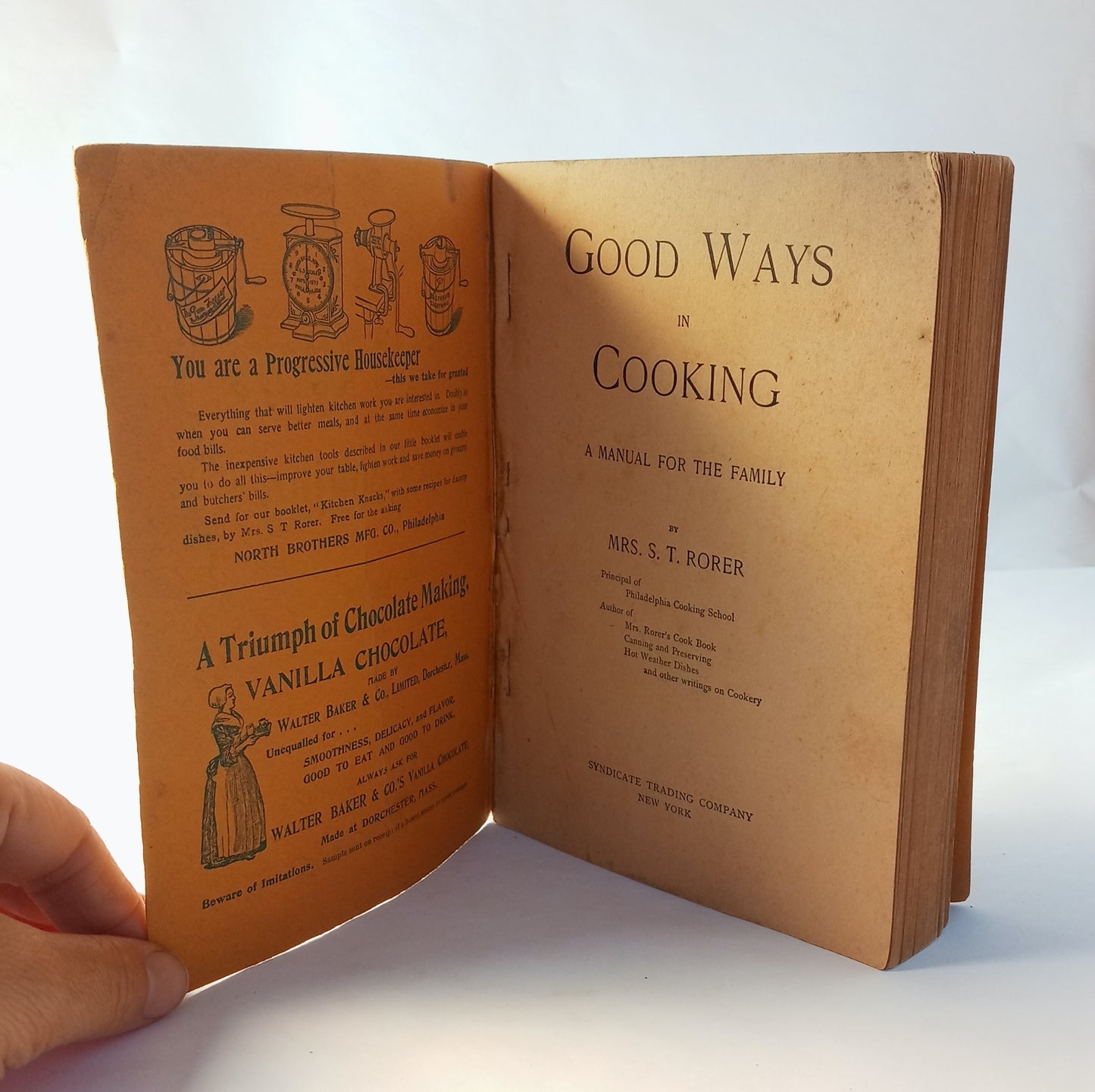 Good Ways in Cooking: A Manual for the Family