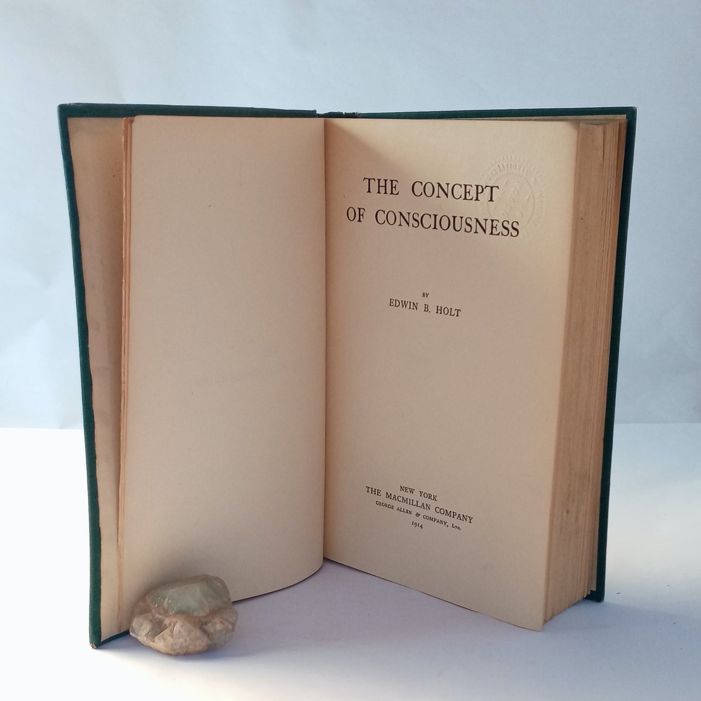 The Concept of Consciousness book cover