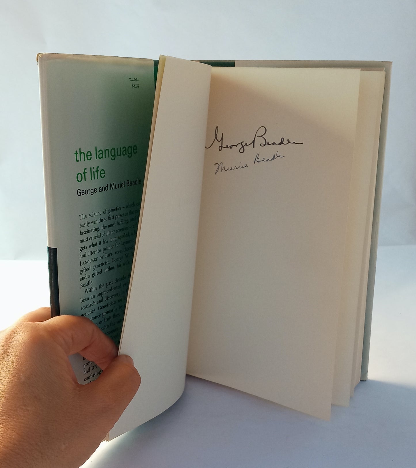 The Language of Life: an Introduction to the Science of Genetics book cover