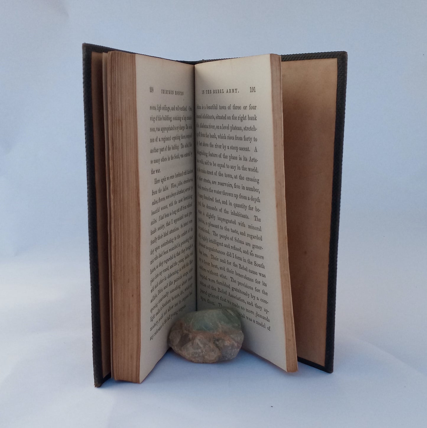 Thirteen Months in the Rebel Army, being a narrative of personal adventures in the infantry, ordnance, cavalry, courier, and hospital services, with an exhibition of the power, purposes, earnestness, military despotism, and demoralization of the South, by