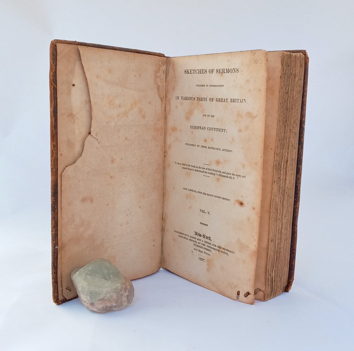 Sketches of Sermons Preached to Congregations in Various Parts of Great Britain and on the European Continent; furnished by their respective authors, vol. V. book cover