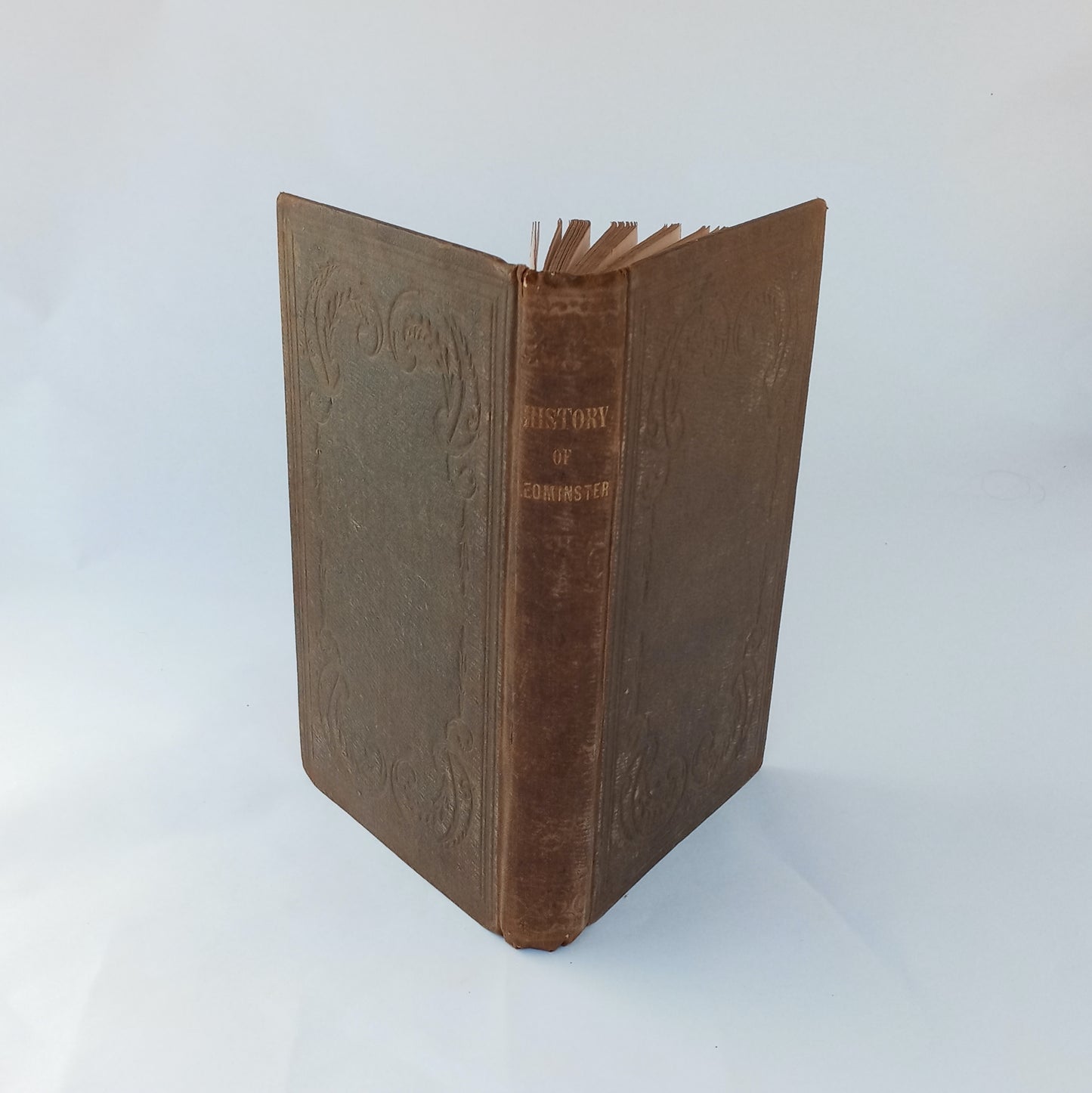 The History of Leominster, or the Northern Half of the Lancaster New or Additional Grant, from June 26, 1701, the date of the deed from George Tahanto, Indian Sagamore, to July 4, 1852. book cover