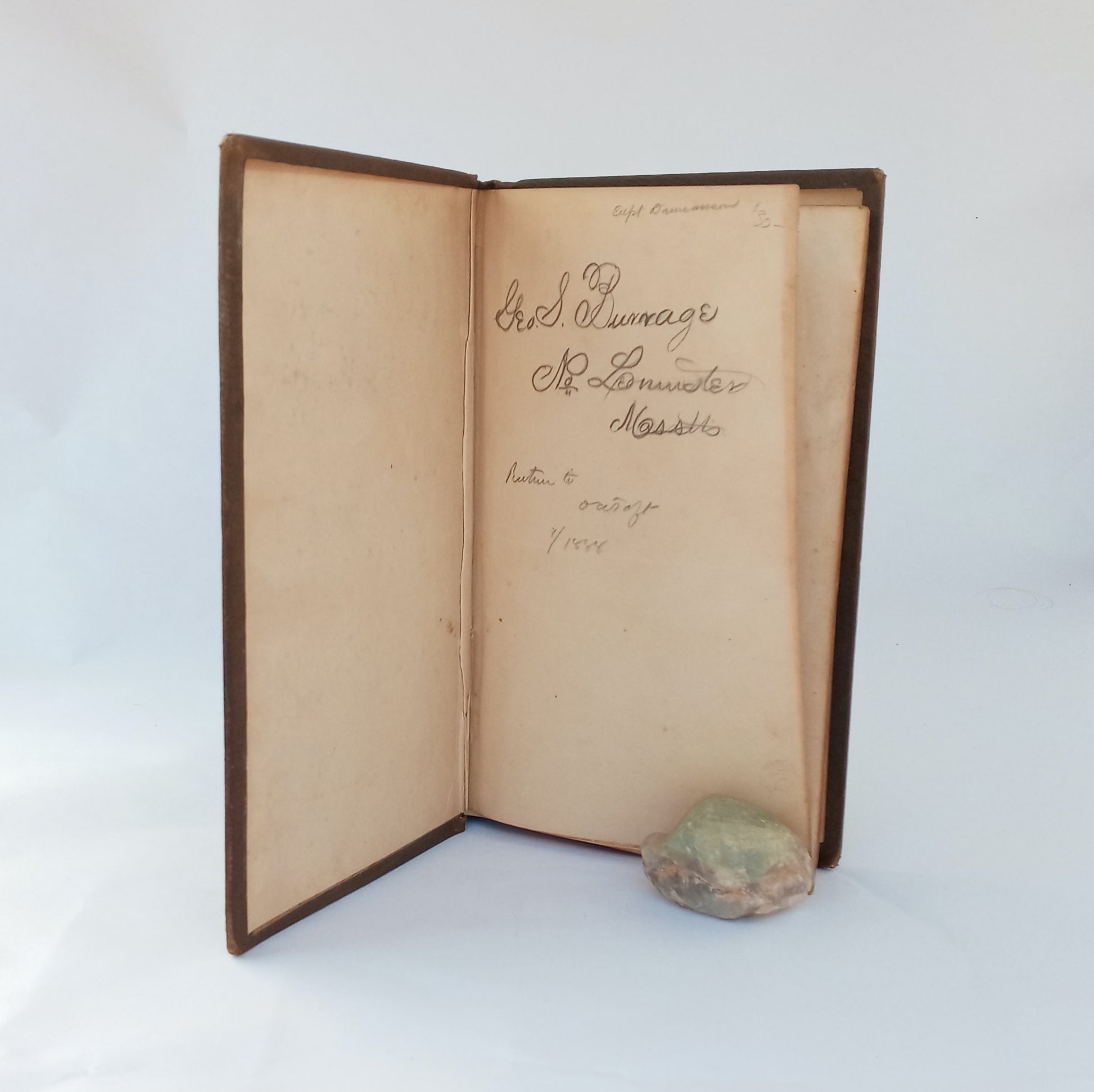 The History of Leominster, or the Northern Half of the Lancaster New or Additional Grant, from June 26, 1701, the date of the deed from George Tahanto, Indian Sagamore, to July 4, 1852. book cover