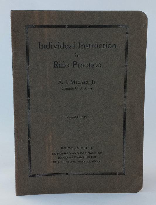 Individual Instruction in Rifle Practice book cover