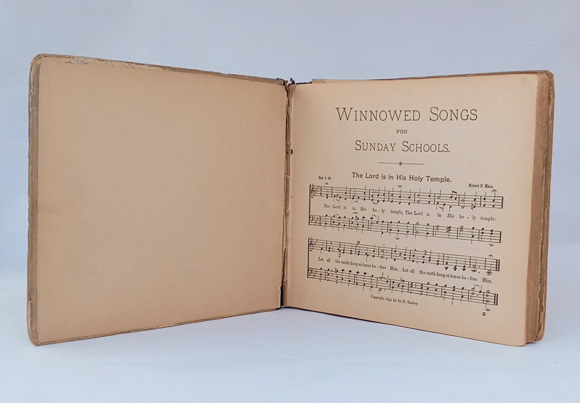 Winnowed Songs for Sunday Schools book cover