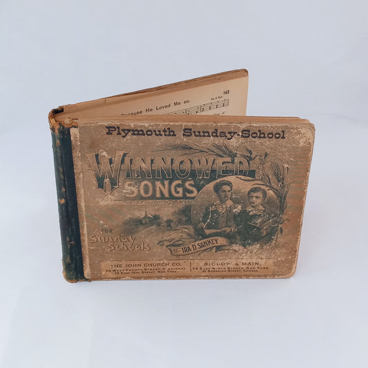 Winnowed Songs for Sunday Schools book cover