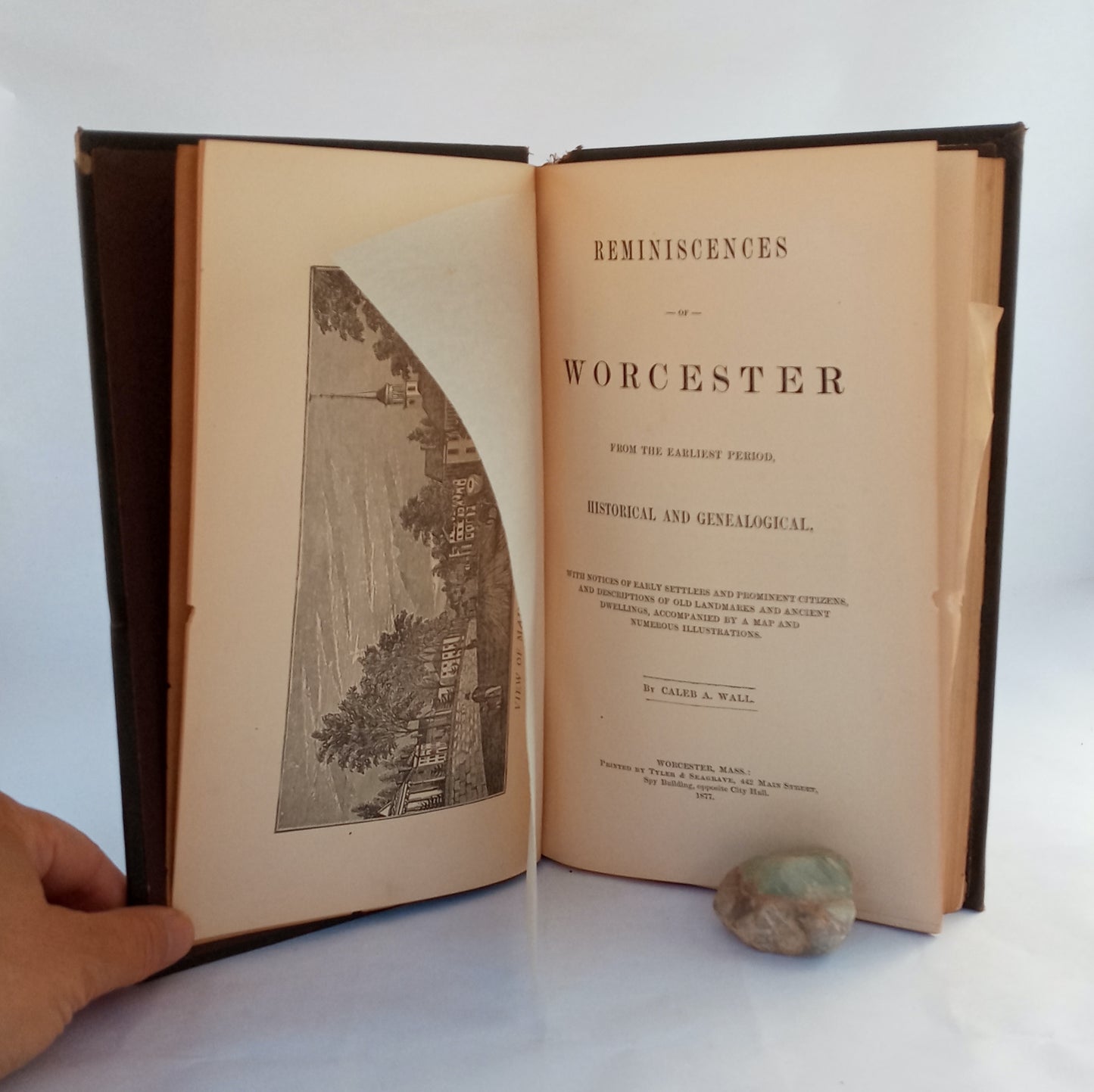 Reminiscences of Worcester, from the Earliest Period, Historical and Genealogical. With notices of early settlers and prominent citizens, and descriptions of old landmarks and ancient dwellings, accompanied by a map and numerous illustrations. book cover
