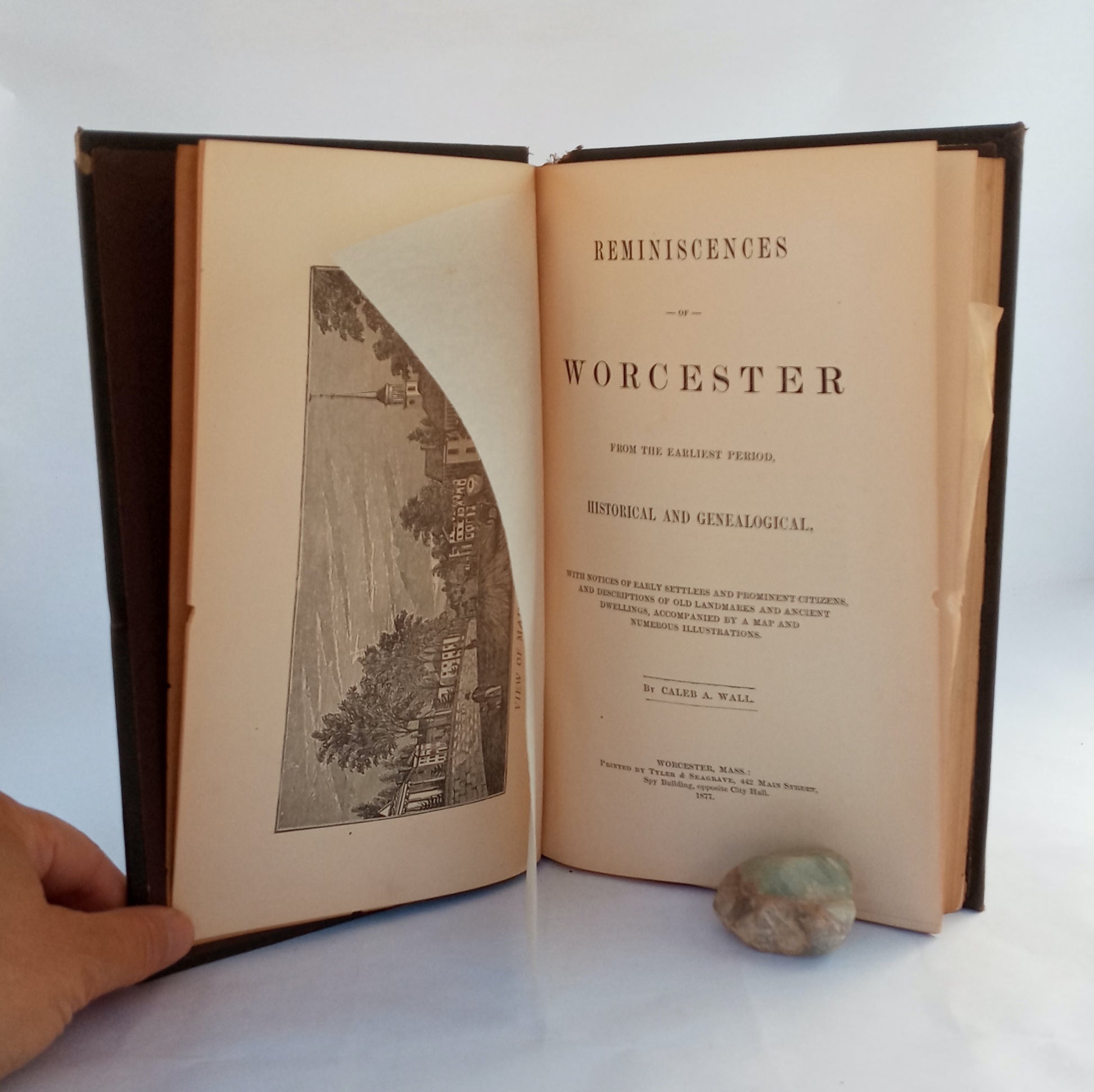 Reminiscences of Worcester, from the Earliest Period, Historical and Genealogical. With notices of early settlers and prominent citizens, and descriptions of old landmarks and ancient dwellings, accompanied by a map and numerous illustrations. book cover