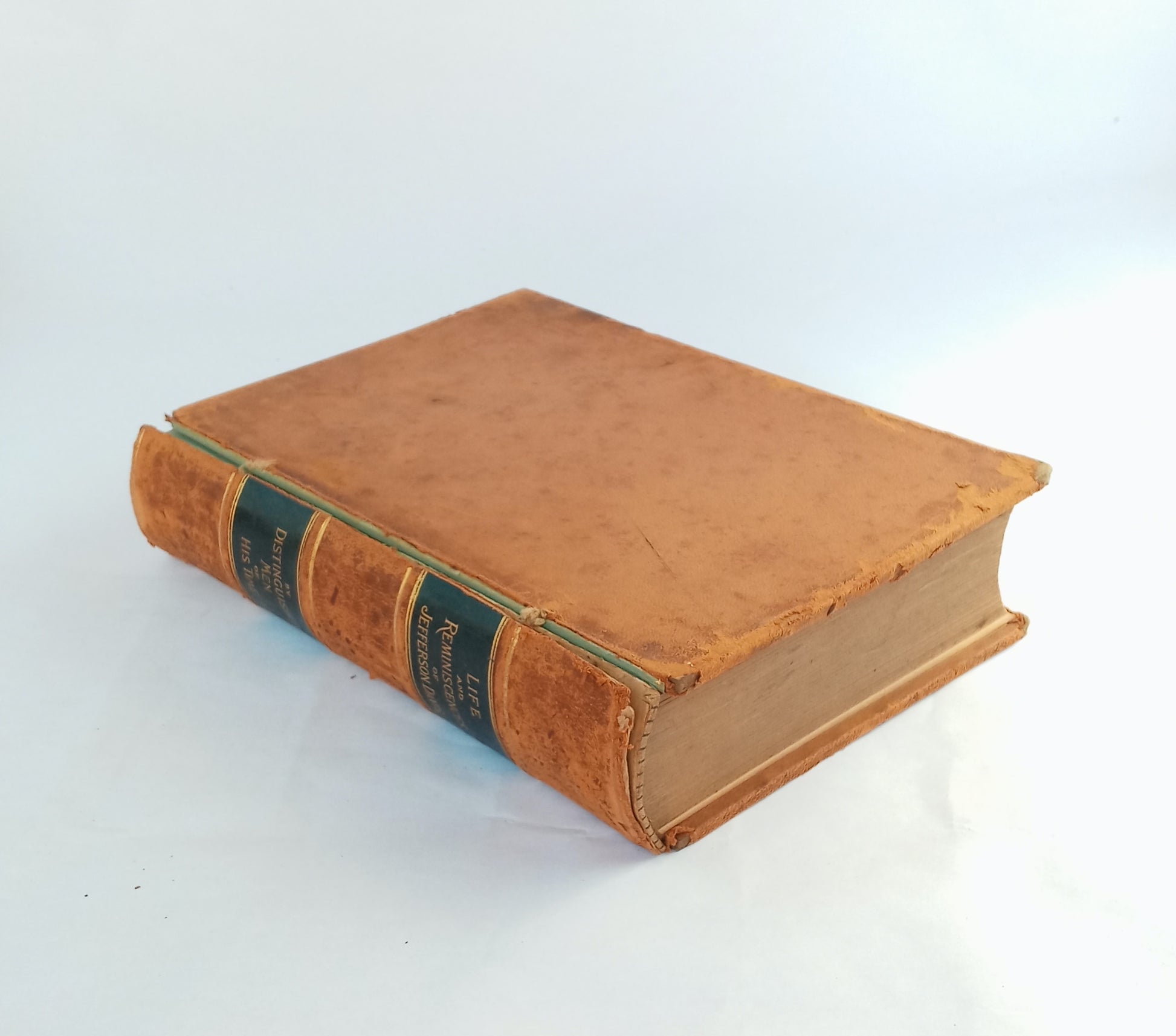 Life and Reminiscences of Jefferson Davis by Distinguished Men of His Time book cover