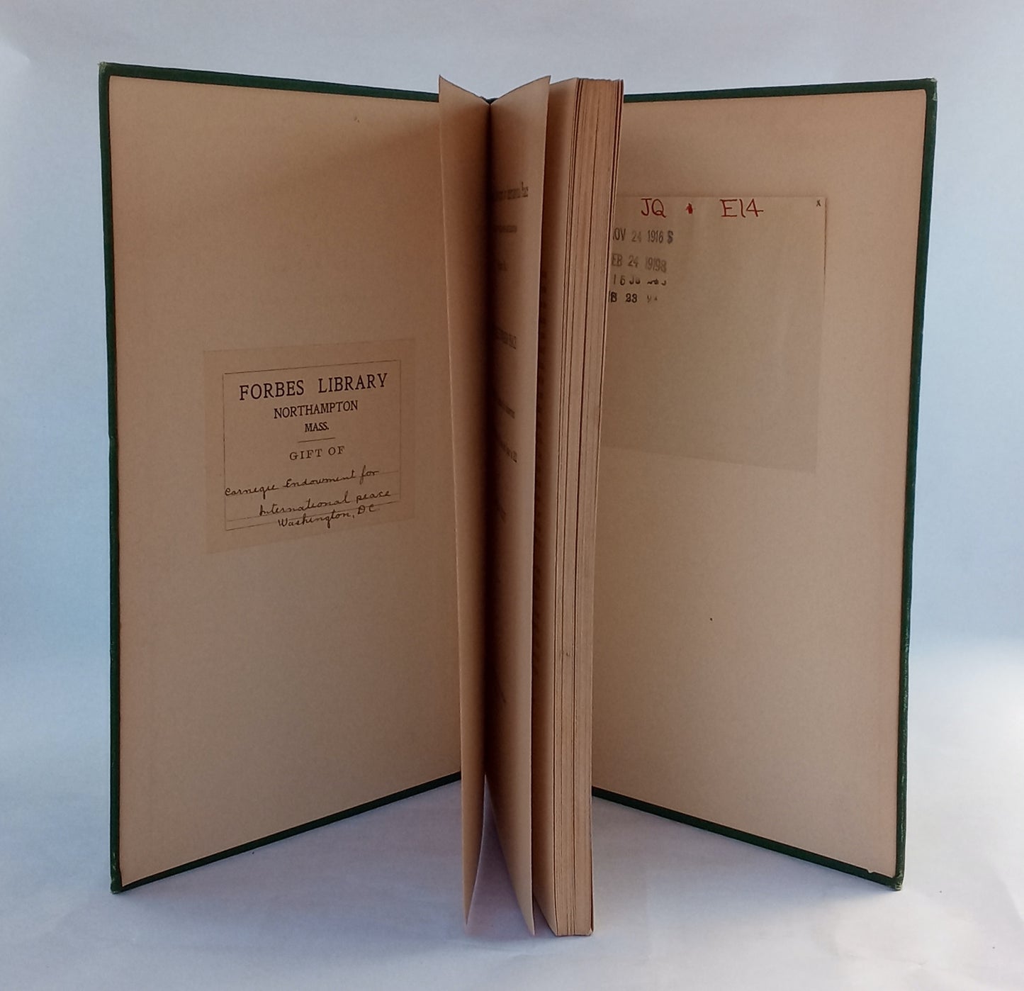 Carnegie Endowment for International Peace, Division of Intercourse and Education, Publication No. 1: Some Roads Towards Peace, A Report to the Trustees of the Endowment on Observations Made in China and Japan in 1912 book cover