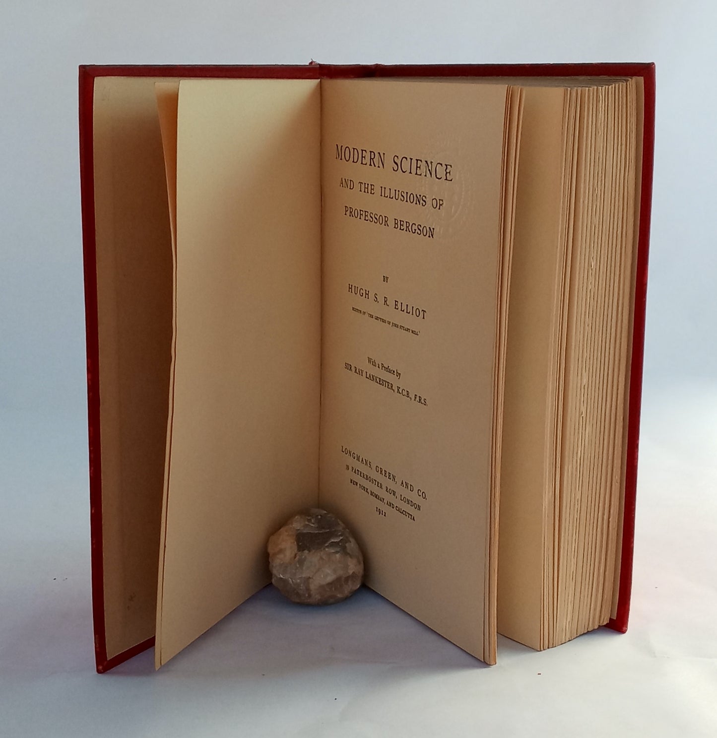 Modern Science and the Illusions of Professor Bergson book cover