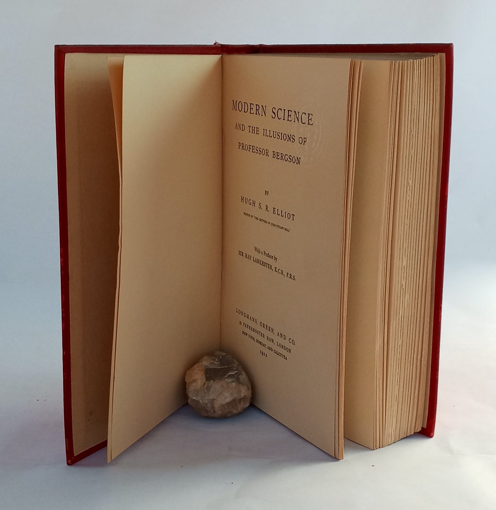 Modern Science and the Illusions of Professor Bergson book cover