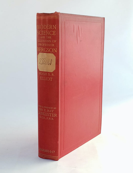 Modern Science and the Illusions of Professor Bergson book cover