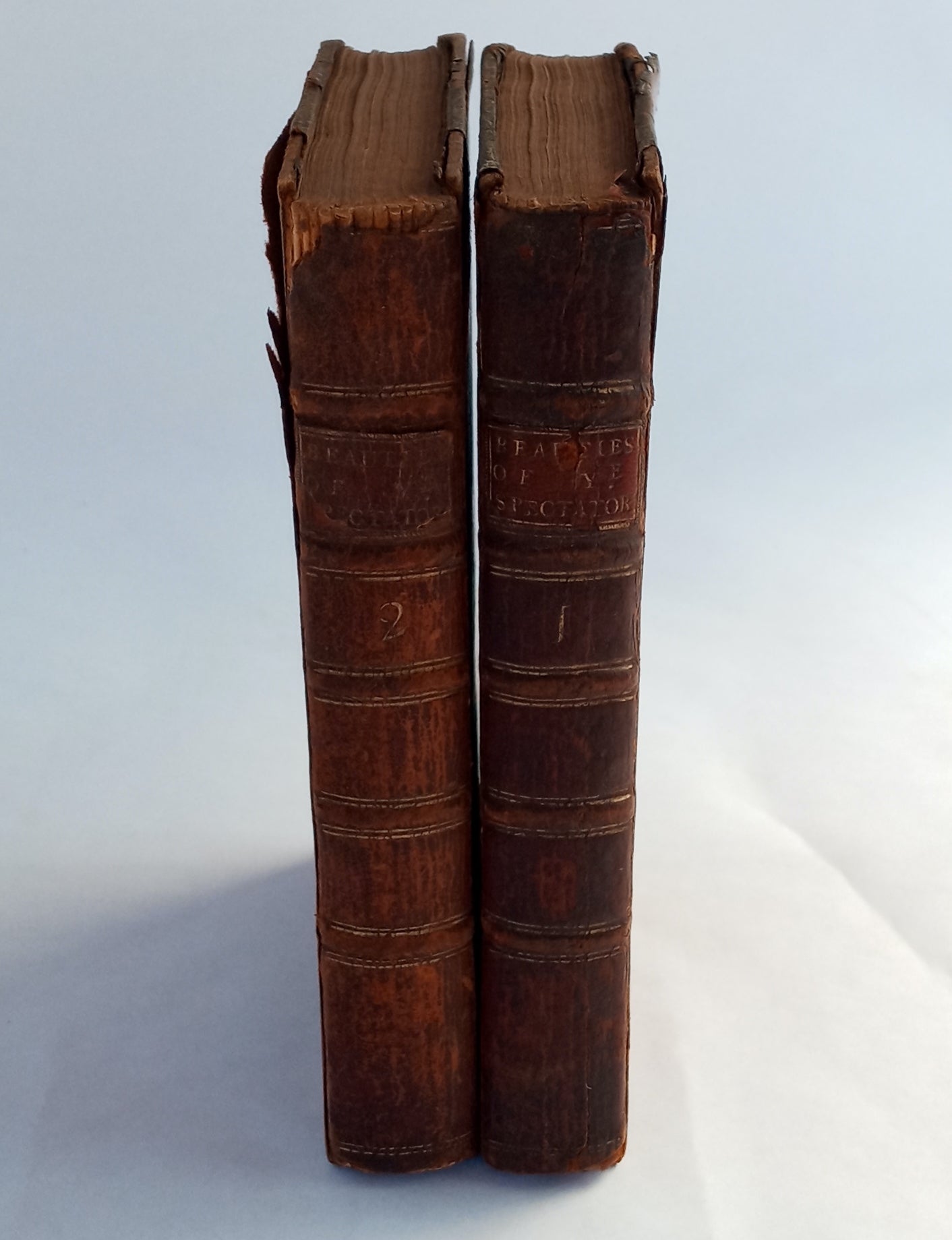 The Beauties of the Spectators, Tatlers, and Guardians, connected and digested under alphabetical heads. In two volumes. Volumes the first, and the second (I and II). book cover
