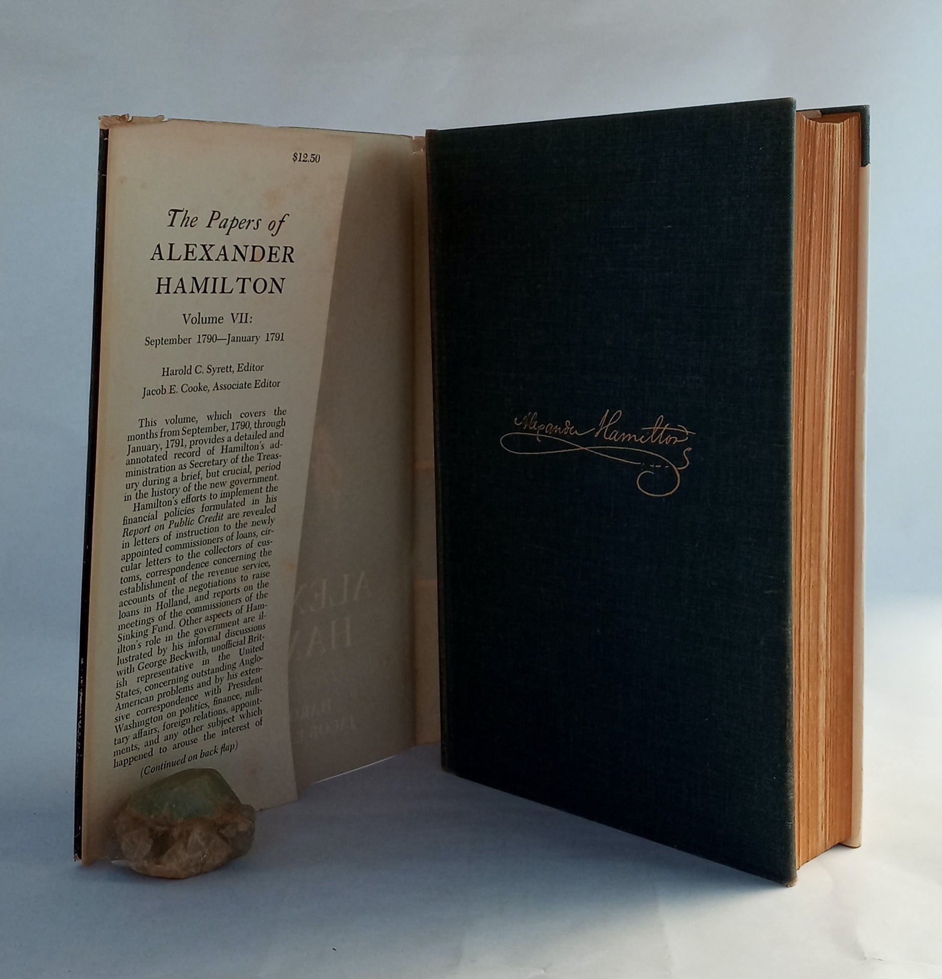 The Papers of Alexander Hamilton, Volume VII: September 1790-January 1791 book cover