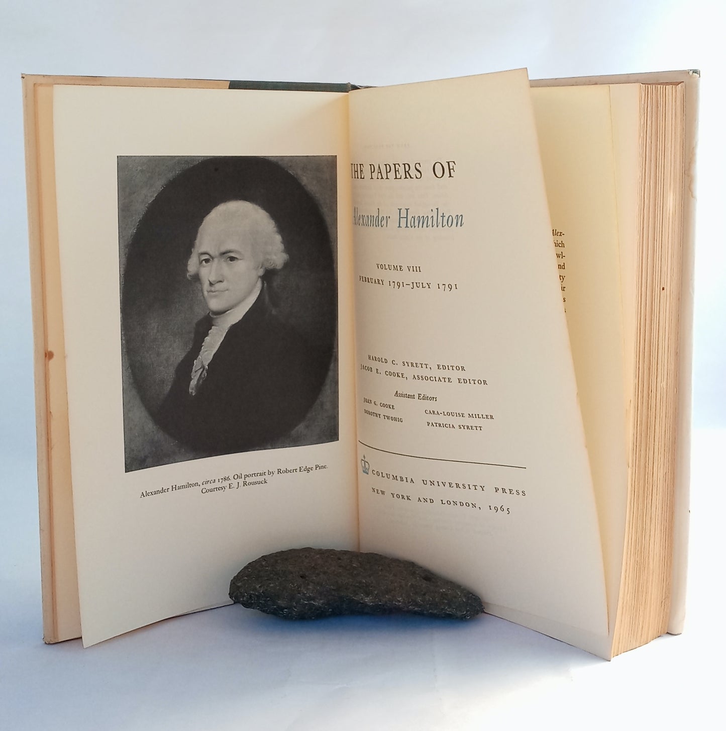 The Papers of Alexander Hamilton, Volume VIII: Feb. 1791-July 1791 book cover