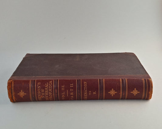 Johnson's New Universal Cyclopaedia: A Scientific and Popular Treasury of Useful Knowledge. Volume III, Part II ONLY. book cover
