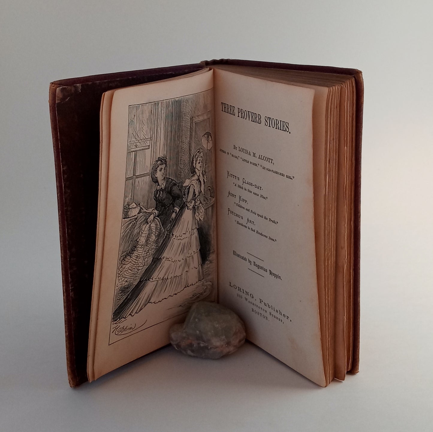 Three Proverb Stories: Kitty's Class Day, Aunt Kipp, Psyche's Art book cover