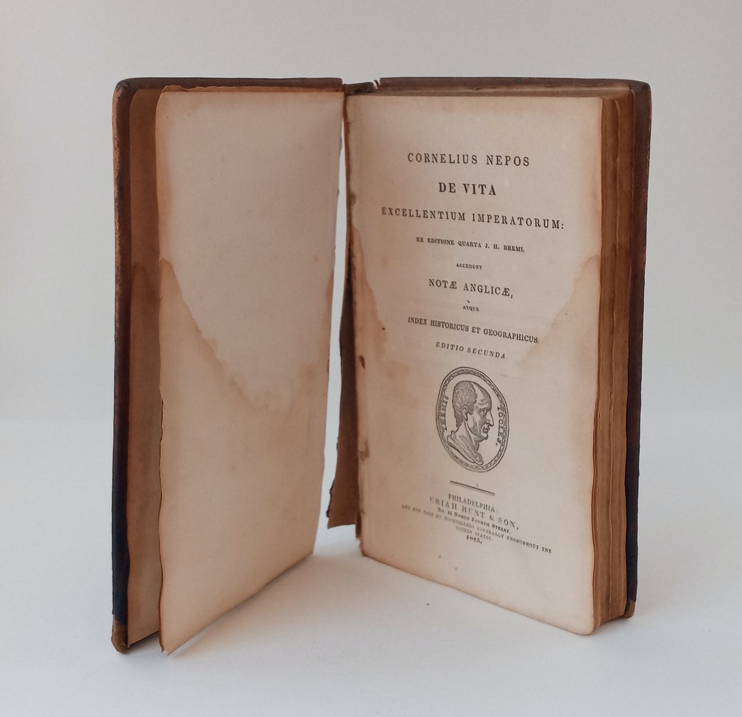 De Vita Excellentium Imperatorum: Ex Editione Quarta J. H. Bremi, accedunt notae anglicae atque index historicus et geographicus; editio secunda book cover