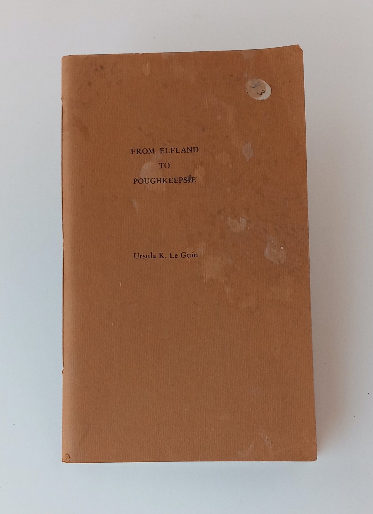 From Elfland to Poughkeepsie book cover