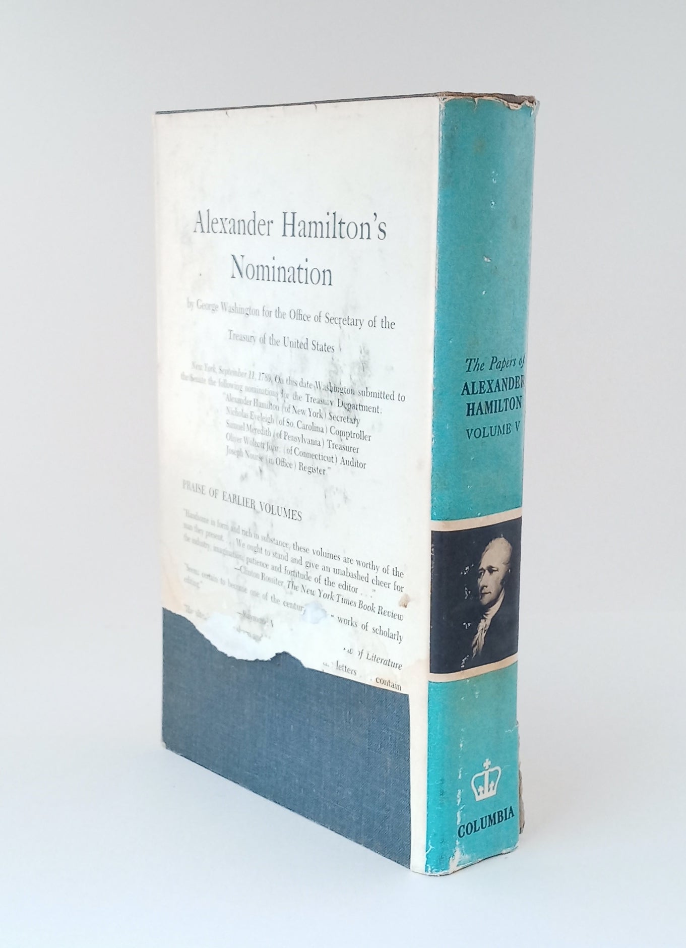 The Papers of Alexander Hamilton, Volume V: June 1788-November 1789 book cover