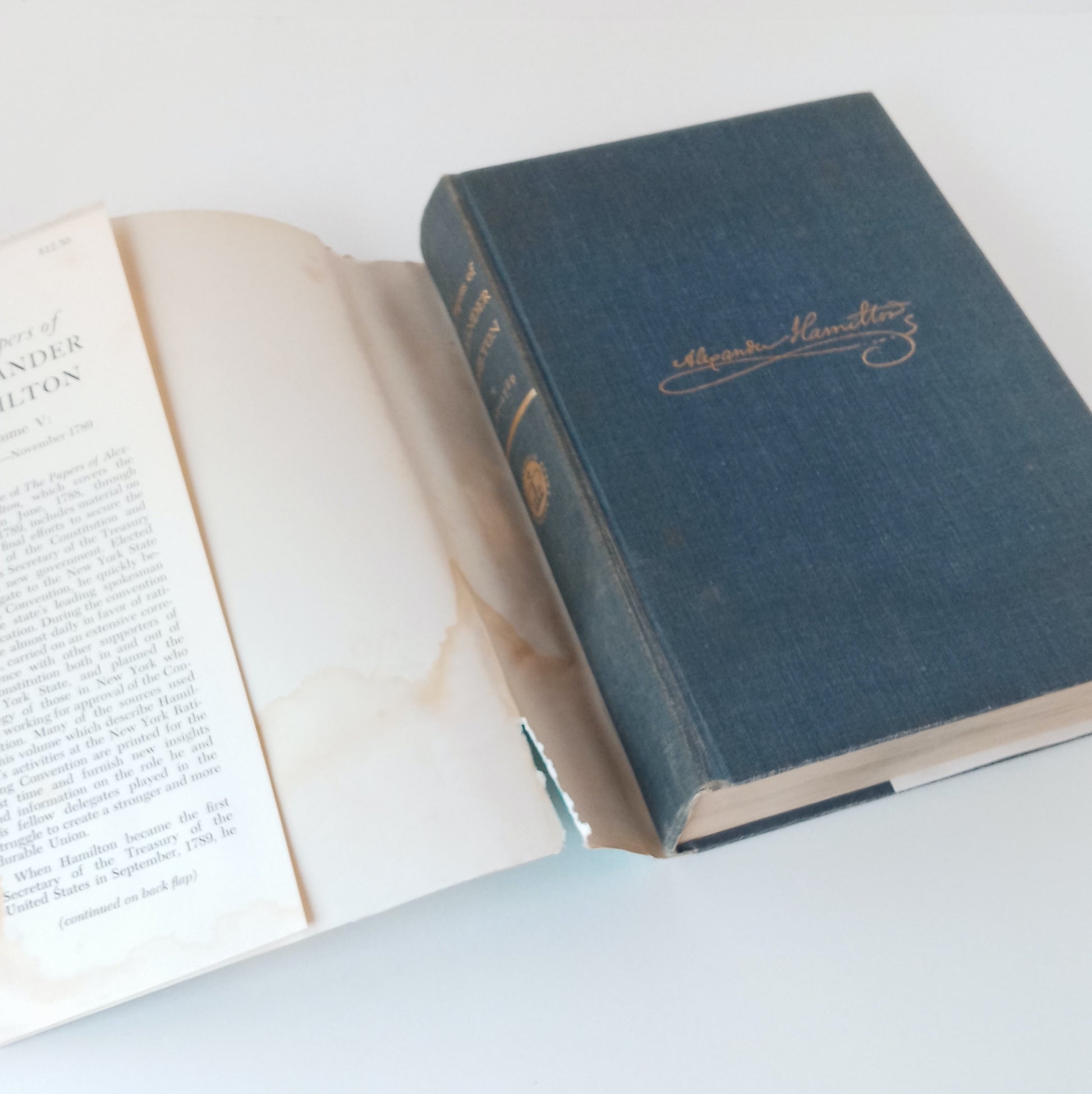 The Papers of Alexander Hamilton, Volume V: June 1788-November 1789 book cover