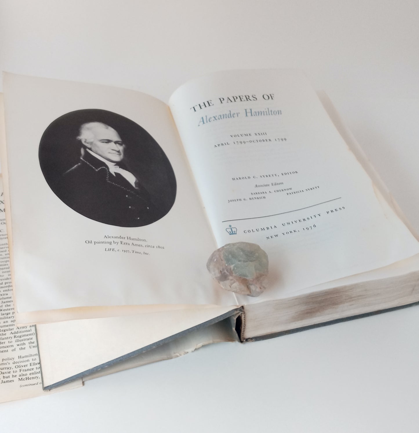 The Papers of Alexander Hamilton, Volume XXIII: April 1-October 31, 1799 book cover