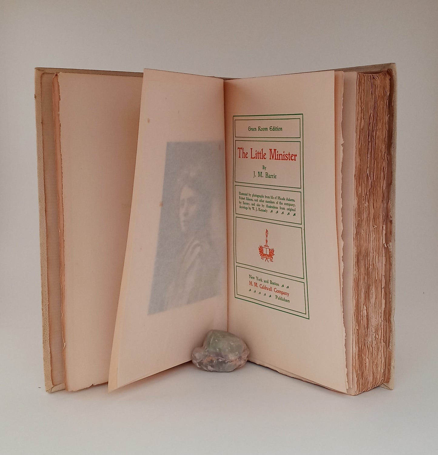The Little Minister, Green Room Edition book cover