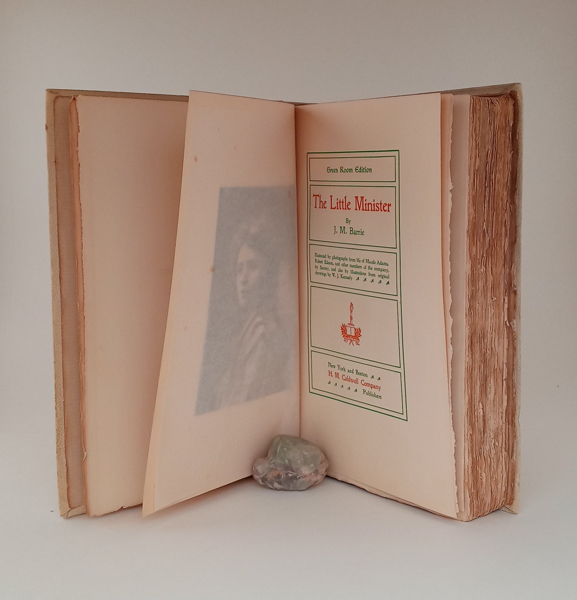 The Little Minister, Green Room Edition book cover